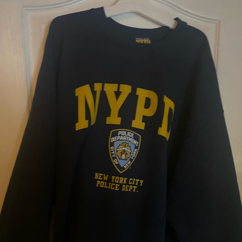 nypd sweatshirt size XXL